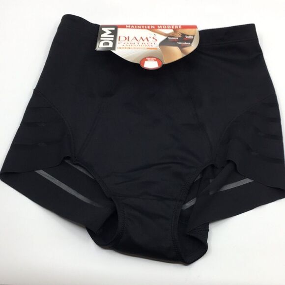 Dim Diam’s Control Shapewear Cheeky PinUp Underwear Black Size Medium - Picture 4 of 13